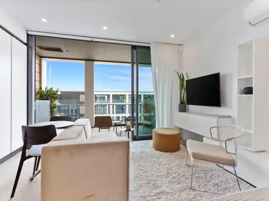 Sleek Modern Studio With Balcony Auckland Extérieur photo